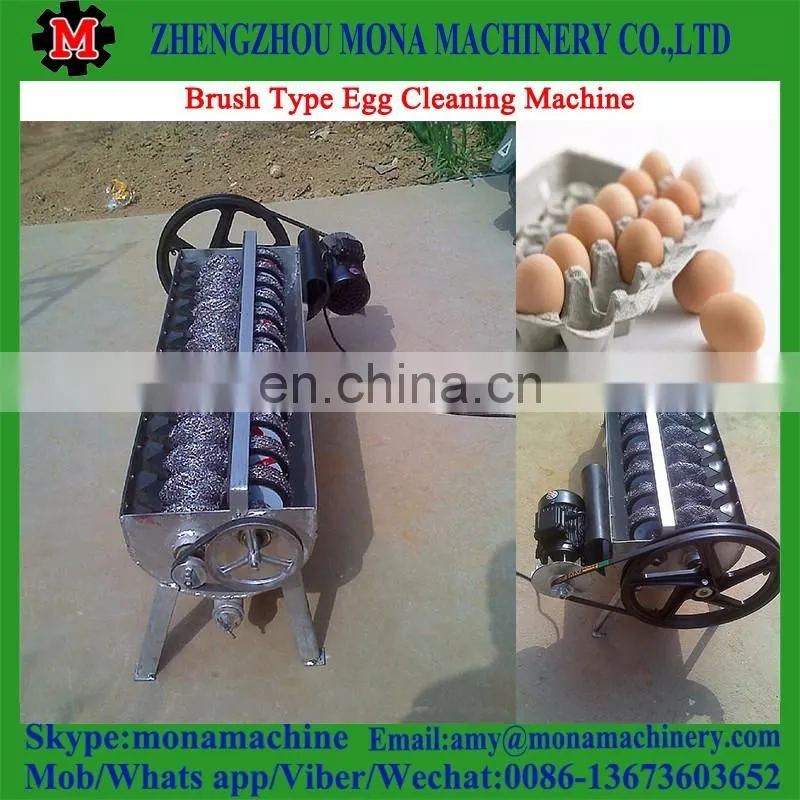 Successed technical reliable quality machine automatic brush type egg washing machine for sale