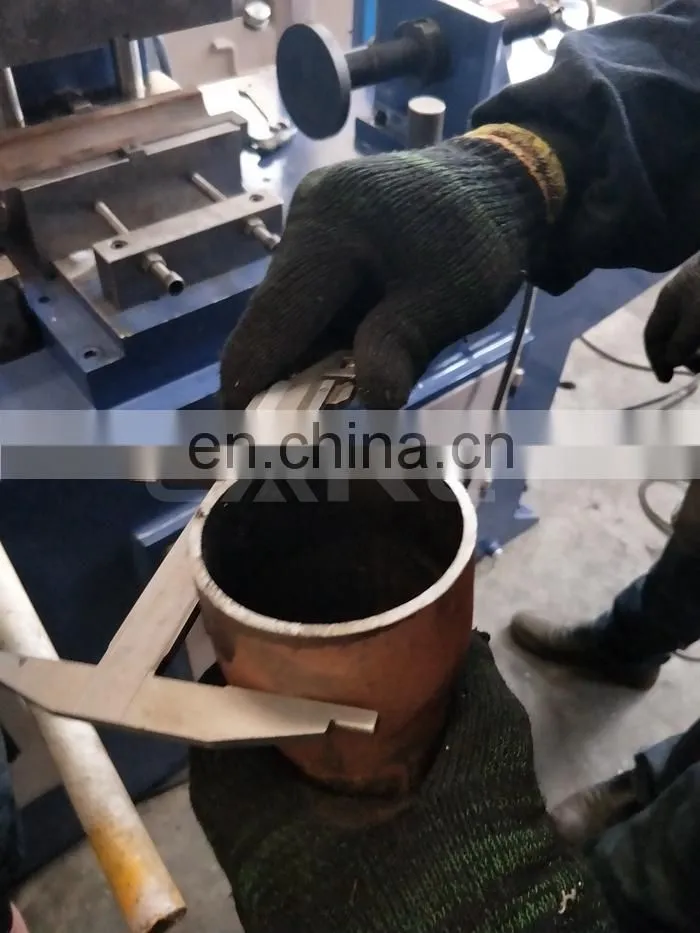 SG-80 Automatic hydraulic steel pipe end flanging machine, copper tube end expanding machine, hot sale hydraulic pipe expander