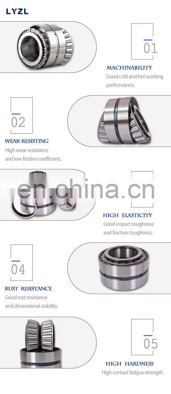 High Quality Double row tapered roller bearing 352036 352038 352040 352044 352048 352052