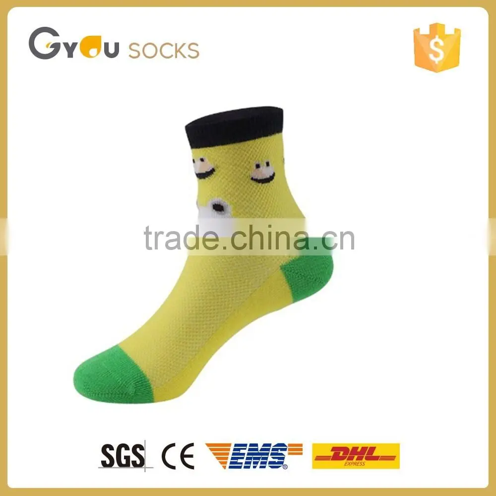 Cute big face cartoon children school sports socks /Cotton socks2016