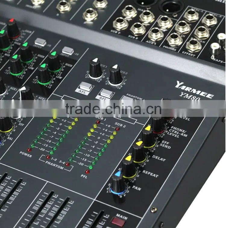 24-channel audio digital power sound console mixer YM160-YARMEE