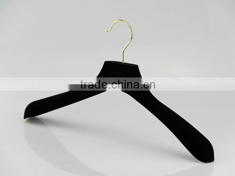 HA7009 shirt display hanger plastic cloth hanger designs available
