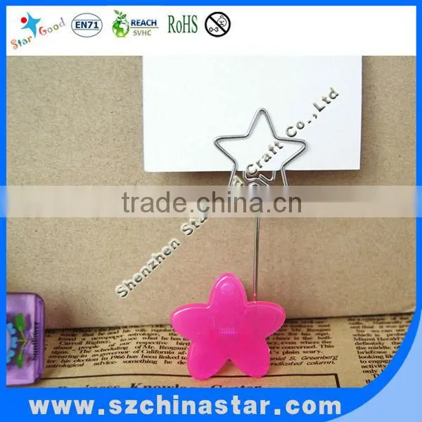 Attractive cute animal shaped plastic paper clip
