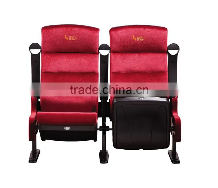 Fabric plastic patented yes folded movie theater seating cinema seat HJ9910A-E