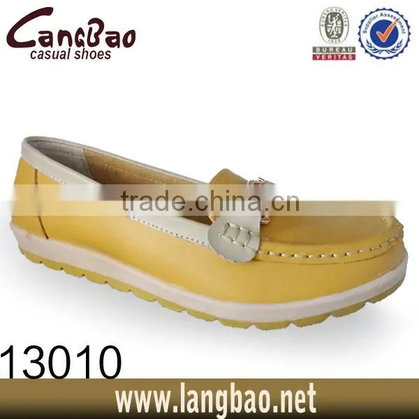 pictures casual leather ladies shoes