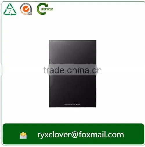 Office filing stationery Eco-friendly PP plastic box file folders