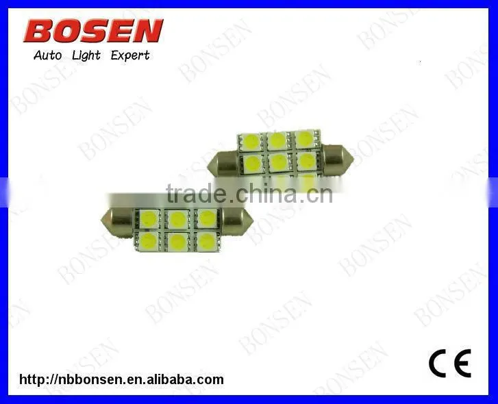 high power top quality Festoon samsung 2SMD 31mm canbus