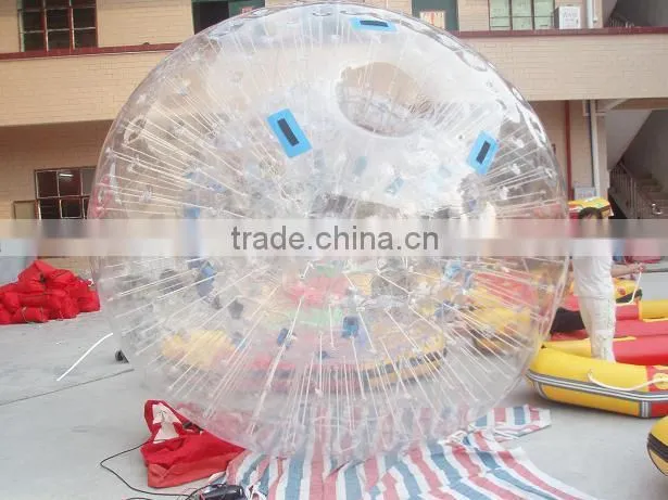 1.0mm TPU/PVC high quality inflatable zorb ball for bowling