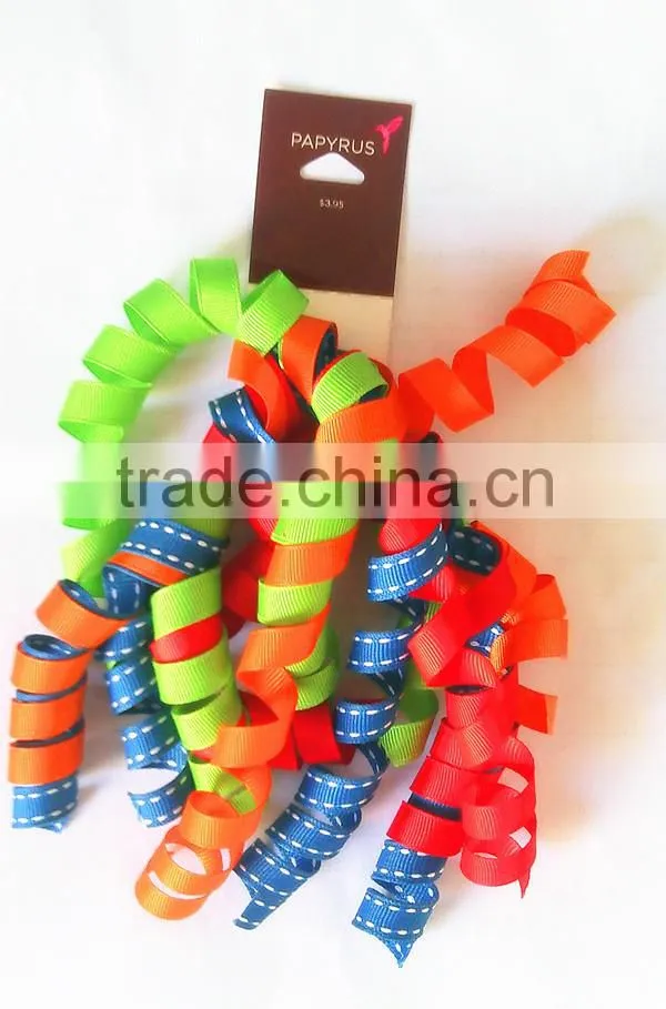 Curling bows are mainly used to wrap gifts and decorate Christmas trees and parties.