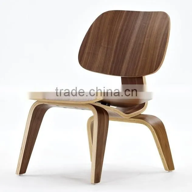 modern walnut DCW dining chair