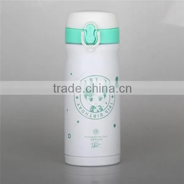2016 Newly Concise Durable Food Grade Bontique Promotional Manufactured Double Wall Stainless Steel Vacuum Bottle