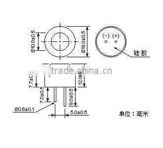 High quality waterproof ultrasonic sensor NU40A18TR-1