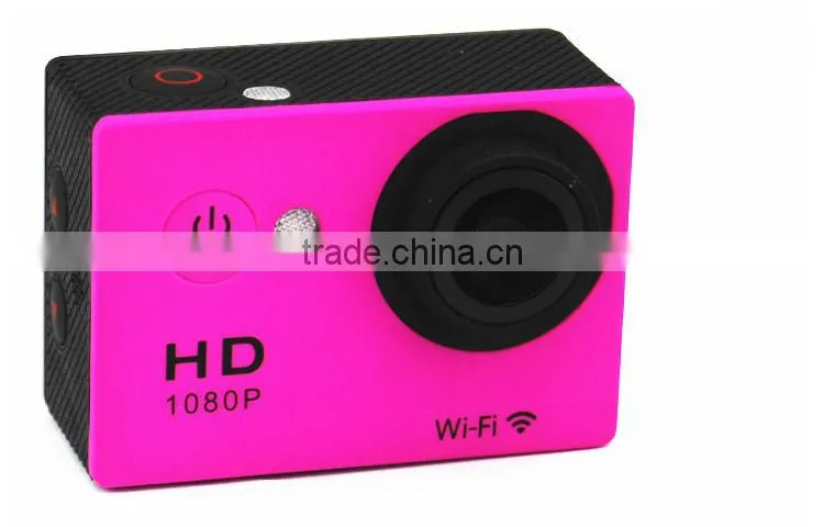 wifi sport action camera fu hd 1080p waterproof video camera