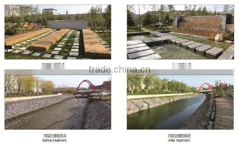Environmental protection FMBR industrial dirty water sewage treatment plant