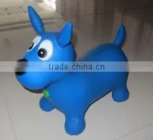 Mini-cartoon dog - inflatable jumping animal toy for kids