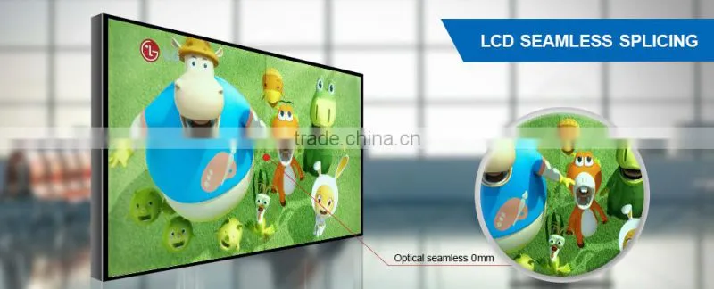 New products 0MM Optical seamless splicing LCD video wall