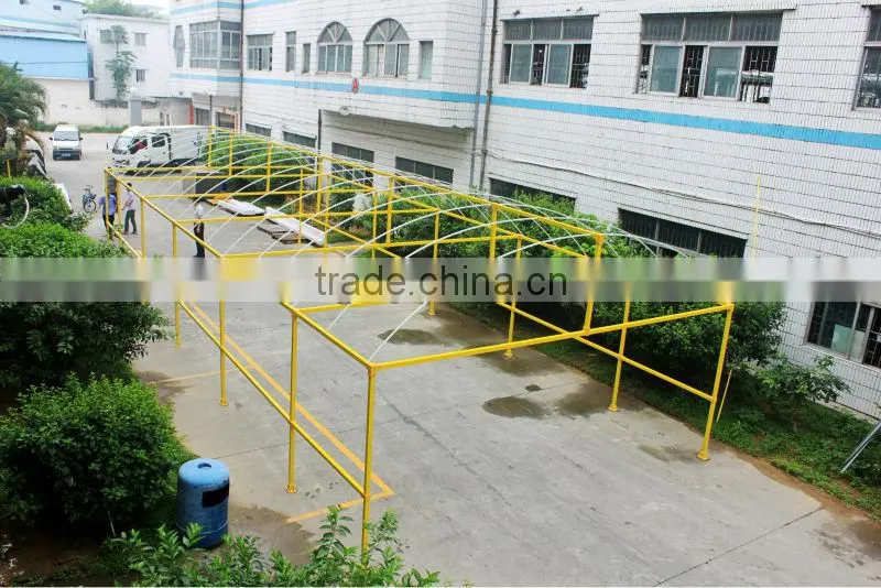 Fiberglass Square Tubes Assembled Greenhouse