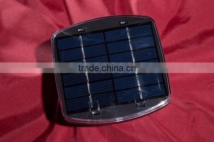 Multifunction Patio 9 ft Round Aluminum Solar Powered 24 Garden Outdoor Light Led Umbrella