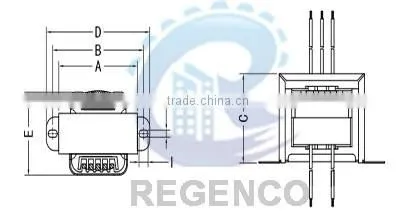 EI 5730 Power Transformer