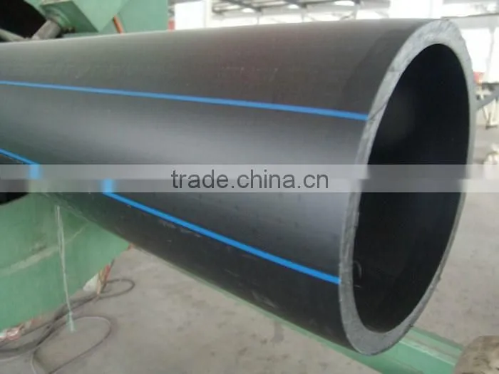 Excellent Abrasive Resistance Non-toxic Plain End Smooth HDPE Pipe 110mm