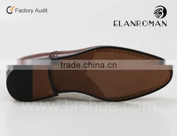 Men footwear in dress shoes style and genuine leather