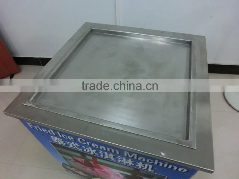 factory supply fried ice cream machine, ice cream fried machine, commercial fried ice cream machine price(ZQR-16)