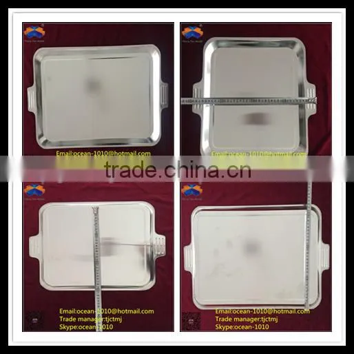 High precision different size customized aluminium baking bun pan