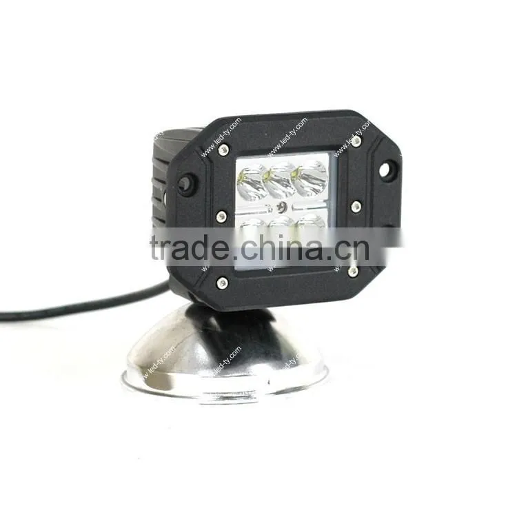 Newest 18W LED Work Light,CREE LED Driving Light,LED Offroad Light For 4X4,4WD JEEP,TRUCK