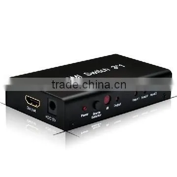 3 in 1 out HDMI Switch 3x1with remote control