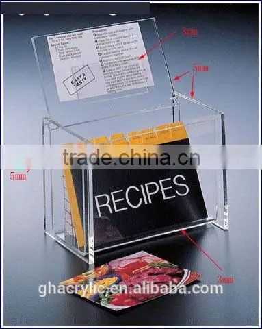 2014 High quality modern acrylic Display Box ,Excellent acrylic storage box