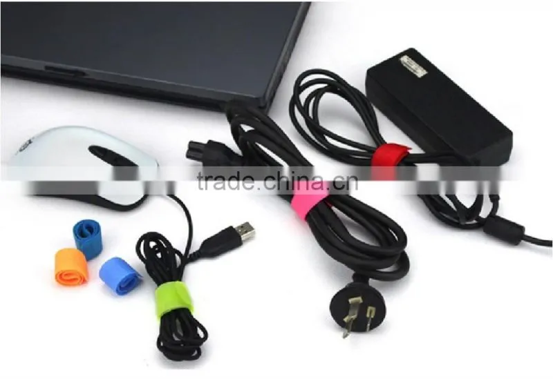 Hook And Loop Cable Tie Nylon Strap Wire Management
