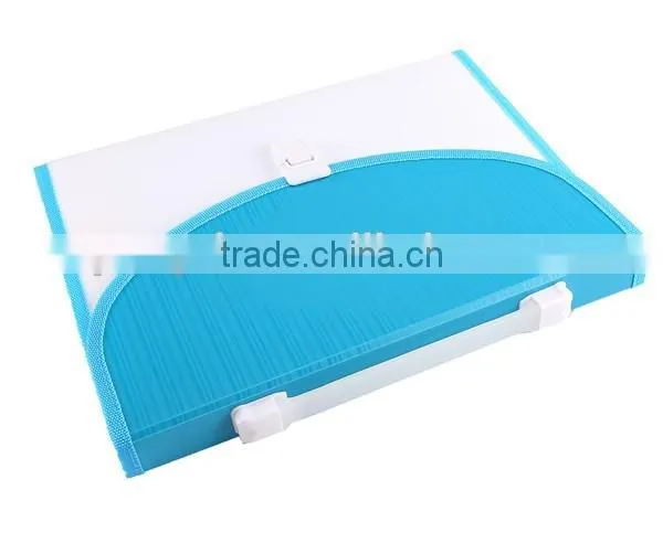2016 Factory Price PP Folder, 12 Pocket Folder, Organ Bag