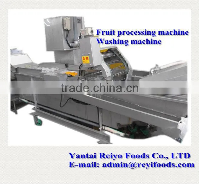 fruits and vegetable washing machine / impurity removing and cleaning machine