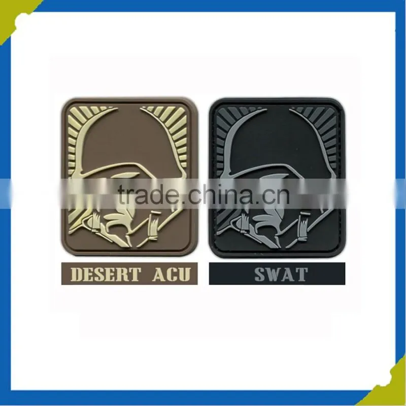Customized Personalized Embossed PVC/Rubber Patches