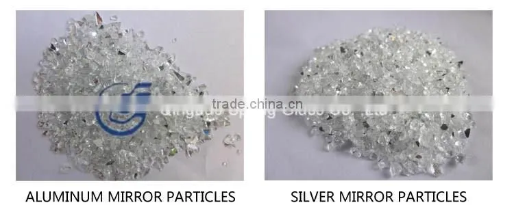 Crushed Glass Mirror For Construction Top Quality Product