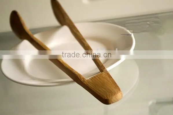 Natural Bamboo Tongs For Food