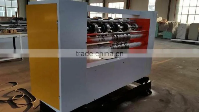Hot selling thin knife paperboard partition and creasing machine