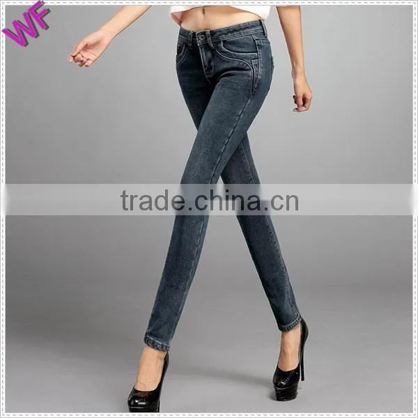 Wholesale china supplier sex girls' photos in skinny jeans