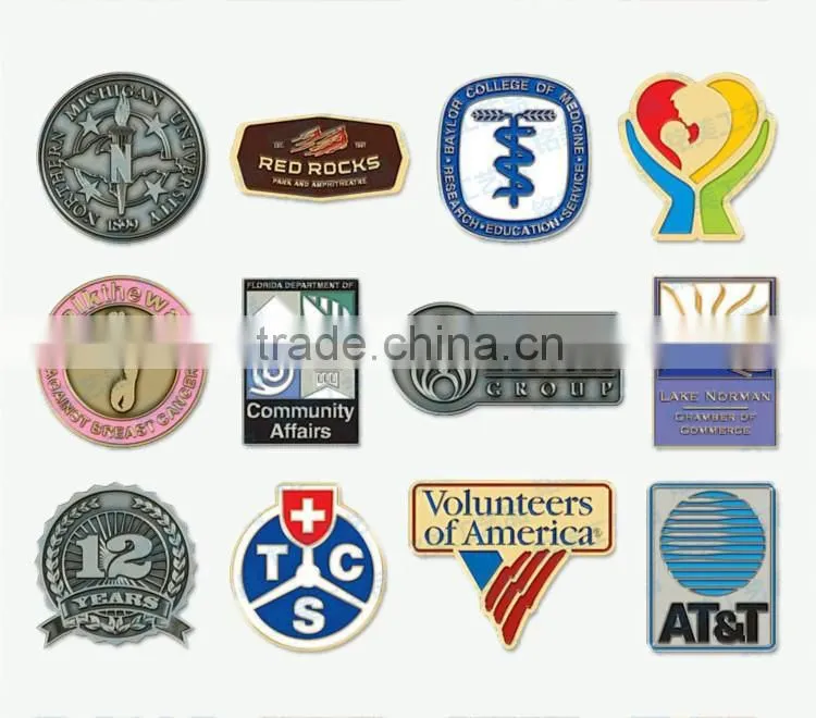 Zinc alloy gold medals manufacture