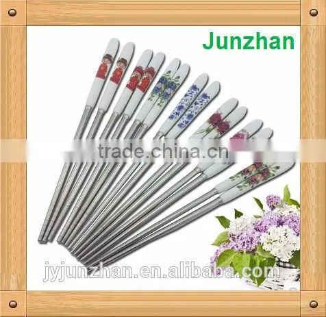 Ceramic chopsticks made by Jieyang factory directly