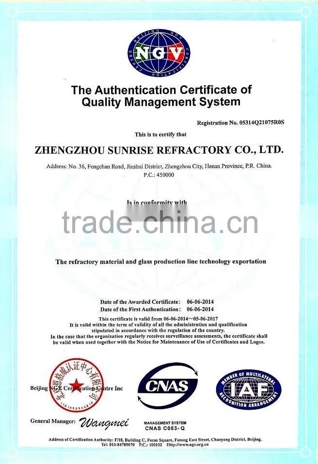 High Alumina Corundum Refractory Brick