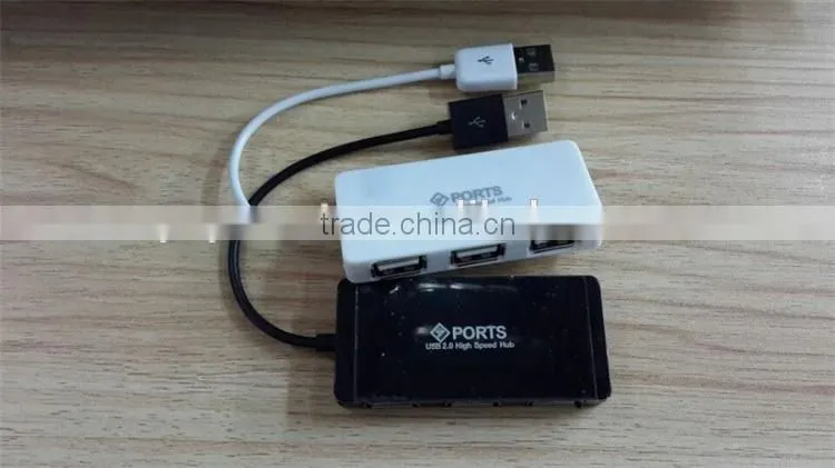 Computer flat slim 4 port usb 2.0 hub as promotional gift