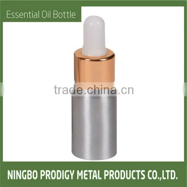 ALUMINUM COSMETICS BOTTLE WITH DROPPER