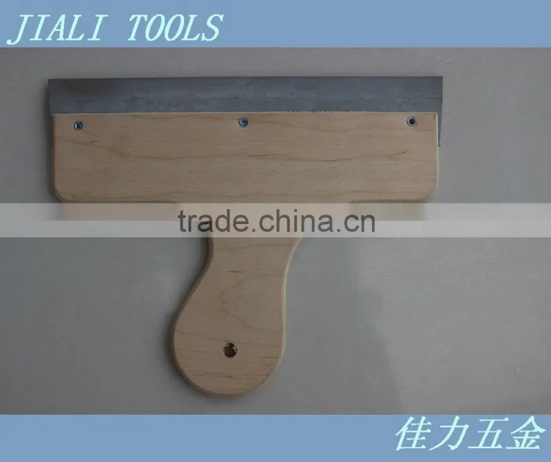paint scraper with rubber blade