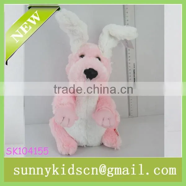 2014 HOT selling animal plush toys plush dog toys power-driven for wholesale plush toys