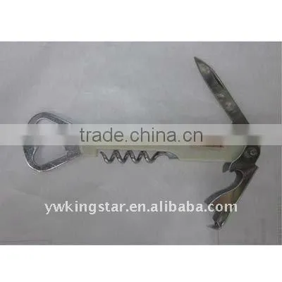 Multifunction bottle opener