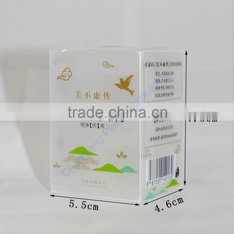 Eco-friendly Cleaning Brush Plastic Clear box