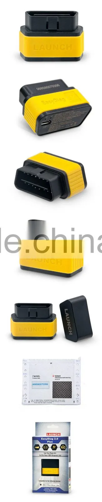 Rated Launch EasyDiag for IOS easy diag OBDII Generic Code Reader scanner(engine, ABS, SRS, transmission and more)