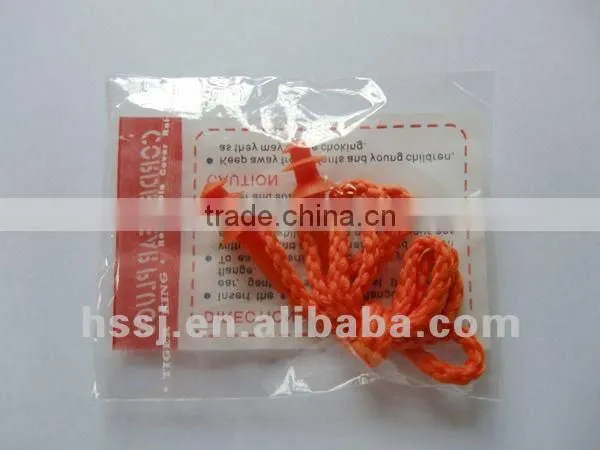 2016 CE silicone ear plugs with cord reusable ear plugs with high quality ear plugs manufacturer