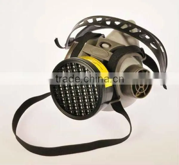 2016 filter respirator TPR gas mask half face gas mask chemical gas mask OEM TPR gas mask single cartridge respirator supplier